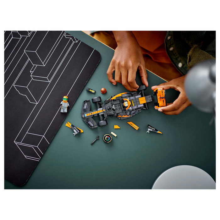 LEGO 76919 Speed Champions McLaren Formula 1 Rennwagen 2023, Juego de Construcción de Coche de Carreras, 245 Piezas, Edad 9+ LEGO 76919 Speed Champions McLaren Formula 1 Rennwagen 2023, Juego de Construcción de Coche de Carreras, 245 Piezas, Edad 9+