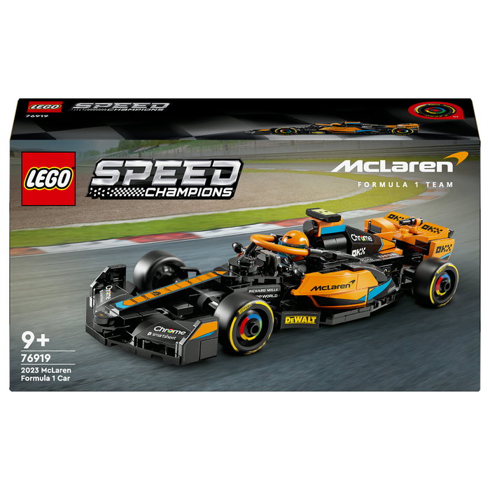 LEGO 76919 Speed Champions McLaren Formula 1 Rennwagen 2023, Juego de Construcción de Coche de Carreras, 245 Piezas, Edad 9+ LEGO 76919 Speed Champions McLaren Formula 1 Rennwagen 2023, Juego de Construcción de Coche de Carreras, 245 Piezas, Edad 9+