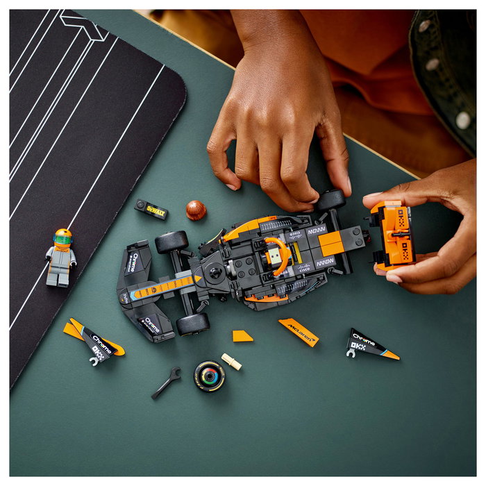LEGO 76919 Speed Champions McLaren Formula 1 Rennwagen 2023, Juego de Construcción de Coche de Carreras, 245 Piezas, Edad 9+ LEGO 76919 Speed Champions McLaren Formula 1 Rennwagen 2023, Juego de Construcción de Coche de Carreras, 245 Piezas, Edad 9+