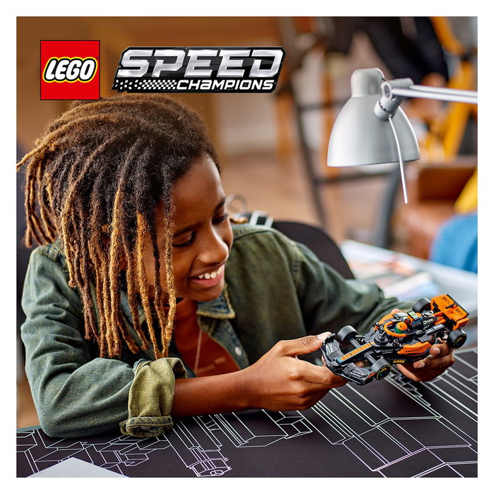 LEGO 76919 Speed Champions McLaren Formula 1 Rennwagen 2023, Juego de Construcción de Coche de Carreras, 245 Piezas, Edad 9+ LEGO 76919 Speed Champions McLaren Formula 1 Rennwagen 2023, Juego de Construcción de Coche de Carreras, 245 Piezas, Edad 9+