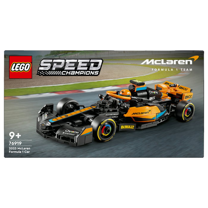 LEGO 76919 Speed Champions McLaren Formula 1 Rennwagen 2023, Juego de Construcción de Coche de Carreras, 245 Piezas, Edad 9+ LEGO 76919 Speed Champions McLaren Formula 1 Rennwagen 2023, Juego de Construcción de Coche de Carreras, 245 Piezas, Edad 9+