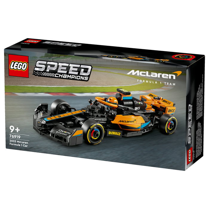 LEGO 76919 Speed Champions McLaren Formula 1 Rennwagen 2023, Juego de Construcción de Coche de Carreras, 245 Piezas, Edad 9+ LEGO 76919 Speed Champions McLaren Formula 1 Rennwagen 2023, Juego de Construcción de Coche de Carreras, 245 Piezas, Edad 9+