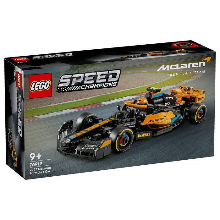 LEGO 76919 Speed Champions McLaren Formula 1 Rennwagen 2023, Juego de Construcción de Coche de Carreras, 245 Piezas, Edad 9+ LEGO 76919 Speed Champions McLaren Formula 1 Rennwagen 2023, Juego de Construcción de Coche de Carreras, 245 Piezas, Edad 9+