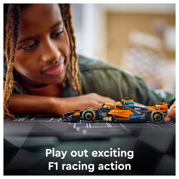 LEGO 76919 Speed Champions McLaren Formula 1 Rennwagen 2023, Juego de Construcción de Coche de Carreras, 245 Piezas, Edad 9+ LEGO 76919 Speed Champions McLaren Formula 1 Rennwagen 2023, Juego de Construcción de Coche de Carreras, 245 Piezas, Edad 9+