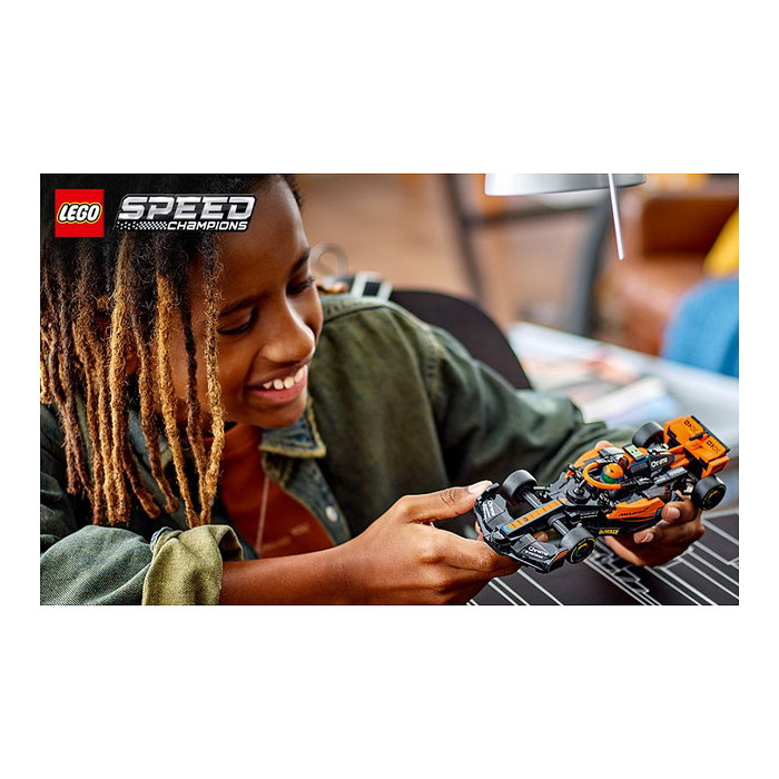 LEGO 76919 Speed Champions McLaren Formula 1 Rennwagen 2023, Juego de Construcción de Coche de Carreras, 245 Piezas, Edad 9+ LEGO 76919 Speed Champions McLaren Formula 1 Rennwagen 2023, Juego de Construcción de Coche de Carreras, 245 Piezas, Edad 9+
