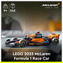 LEGO 76919 Speed Champions McLaren Formula 1 Rennwagen 2023, Juego de Construcción de Coche de Carreras, 245 Piezas, Edad 9+