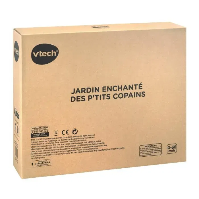 Vtech Baby Jardín Encantado de los Pequeños Amigos Alfombra Piano Interactivo Luces Melodías Lavable