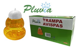 Pluvia Trampa Avispas Naranja 2 Unidades 13 x 14 cm