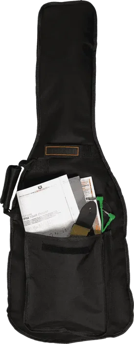 Tobago Funda Guitarra Eléctrica de Poliéster Acolchada 5mm con Bolsillo y Asas Ajustables, 108cm Largo