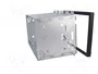 4CARMEDIA Semi-bastidor de montaje universal 2 DIN
