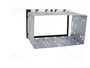 4CARMEDIA Semi-bastidor de montaje universal 2 DIN
