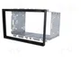 4CARMEDIA Semi-bastidor de montaje universal 2 DIN