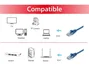Equip Cable de Red Cat6 U/UTP 7,5m Azul RJ-45