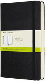 Moleskine QP062EXP Libreta Clásica Mayor Grosor Negra L (13x21cm) Lisa Tapa Dura