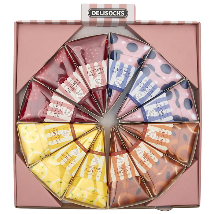 The Concept Factory Par Calcetines De Tarta Mujer Talla 36-40 Modelos Surtidos The Concept Factory Par Calcetines De Tarta Mujer Talla 36-40 Modelos Surtidos