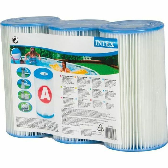 Intex Pack de 3 Cartuchos Tipo A Intex Pack de 3 Cartuchos Tipo A