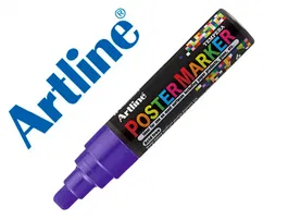 Artline Rotulador EPP-6 Punta Redonda 6 mm Color Violeta para Carteleria