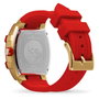 Ice Reloj 022870 con caja dorada y correa roja