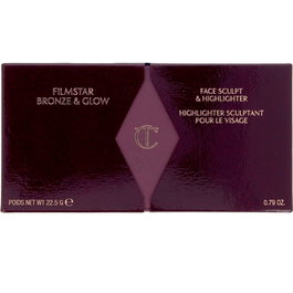 Charlotte Tilbury FILMSTAR BRONZE & GLOW Paleta de Contorno e Iluminador en Polvo - Tono Light to Medium 22.5 g
