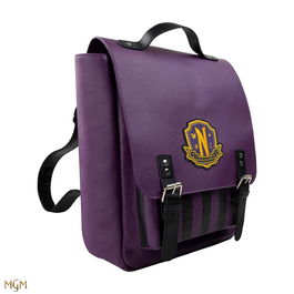 Cinereplicas Mochila Oficial Nevermore Academy, Morado, 32 x 24 x 14 cm