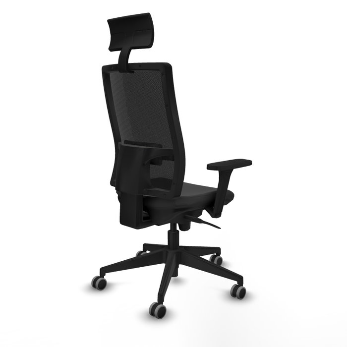 PIQUERAS Y CRESPO Silla de oficina Horna con mecanismo Sincro, Gris oscuro y Negro PIQUERAS Y CRESPO Silla de oficina Horna con mecanismo Sincro, Gris oscuro y Negro