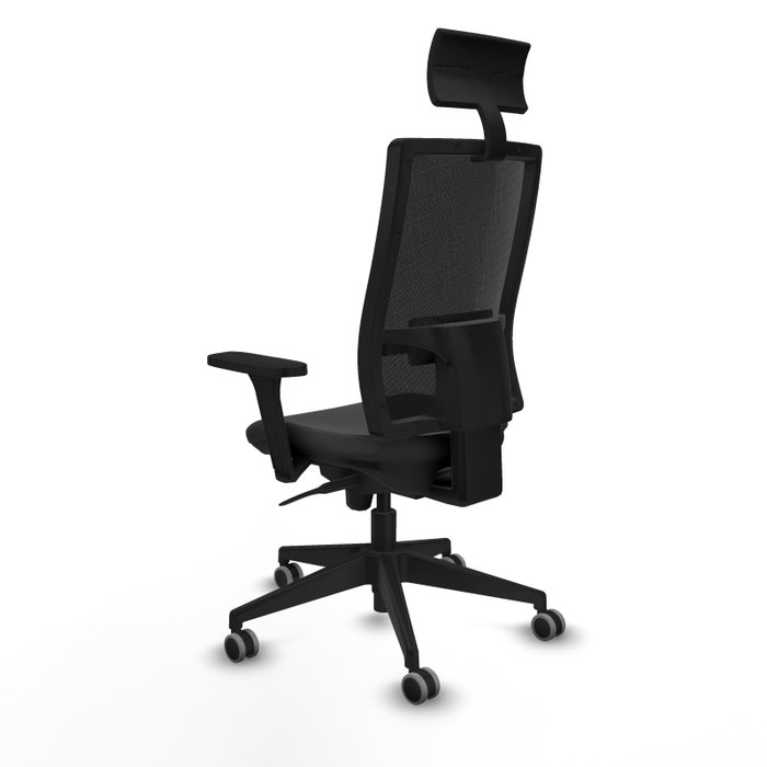 PIQUERAS Y CRESPO Silla de oficina Horna con mecanismo Sincro, Gris oscuro y Negro PIQUERAS Y CRESPO Silla de oficina Horna con mecanismo Sincro, Gris oscuro y Negro
