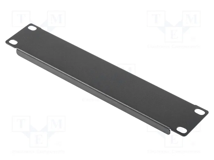 Lanberg Tapón para Armarios 10 Pulgadas 1U Negro
