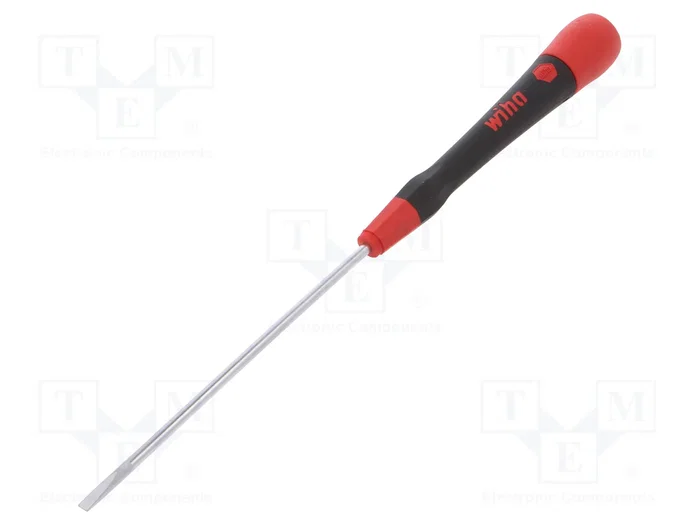 WIHA Destornillador de precisión plano SL 3 PicoFinish® punta 100mm WIHA Destornillador de precisión plano SL 3 PicoFinish® punta 100mm