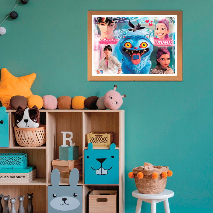 Clementoni Puzzle 104 Piezas K-Pop Demon Hunters 27243, Tamaño 38 x 27 cm, Recomendado +6 Años