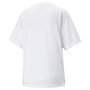 Camiseta de Manga Corta Mujer Puma Modernoversi Blanco