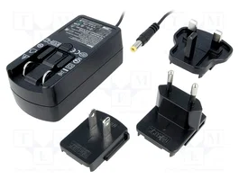 SUNNY Alimentador 24VDC 1A 24W con conector 5,5/2,1