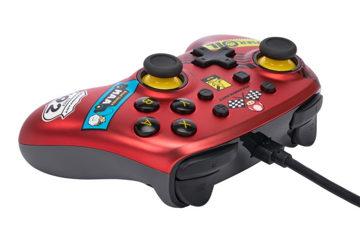 PowerA Mando con Cable Nano para Nintendo Switch Mario Kart Racer Red