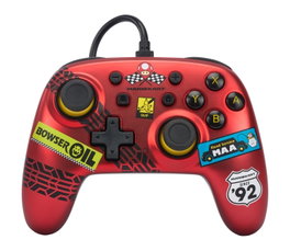 PowerA Mando Nano con Cable para Nintendo Switch Mario Kart Racer Red