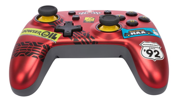 PowerA Mando con Cable Nano para Nintendo Switch Mario Kart Racer Red