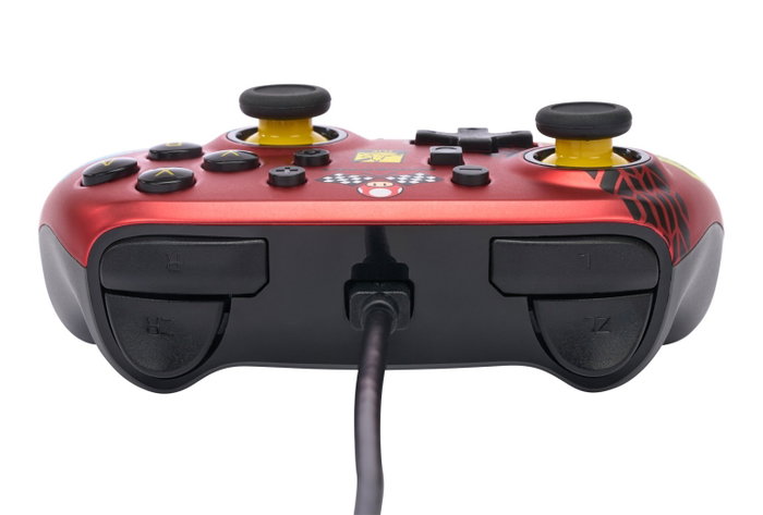 PowerA Mando con Cable Nano para Nintendo Switch Mario Kart Racer Red