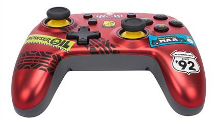 Power A Mando con Cable NSGP0124-01 para Nintendo Switch Mario Kart Racer Red