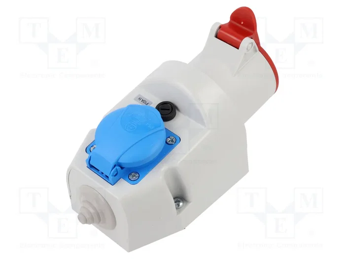 SEZ DK IZVZ-S 3243 Conector de alimentación AC trifásico 32A 4P 400V