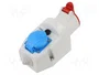 SEZ DK IZVZ-S 3243 Conector de alimentación AC trifásico 32A 4P 400V