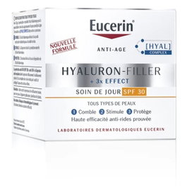 Eucerin Hyaluron-Filler + 3X Effect Soin De Jour SPF 30 50ml
