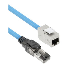 ACT Cable Ethernet S/FTP CAT6A de 30 metros, RJ45 macho-hembra, Morado