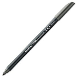Edding Rotulador 1200 Punta Fina Gris (Set de 10) (Set de 10)
