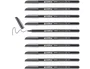 Edding Rotulador 1200 Gris Punta Redonda