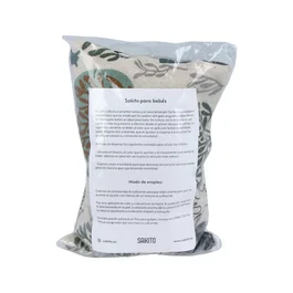 SAKITO Saco Térmico para Bebé con Semillas de Trigo y Lavanda 15x10 cm - 1 Unidad