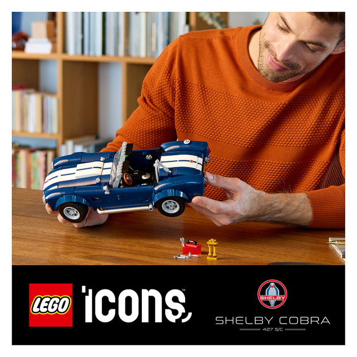 LEGO Icons Shelby Cobra 427 S/C 10357