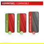 Displex Protector de Pantalla Vidrio Templado 10H + Funda para Samsung Galaxy S24 / Galaxy S25 (Ref. 01908) - Transparente, 1 Pieza