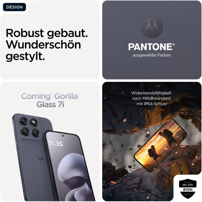 Motorola moto g67 5G 128GB Azul PANTONE Arctic Seal Motorola moto g67 5G 128GB Azul PANTONE Arctic Seal
