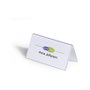 Durable 805119 Placas de identificación de mesa 52x100mm Transparente