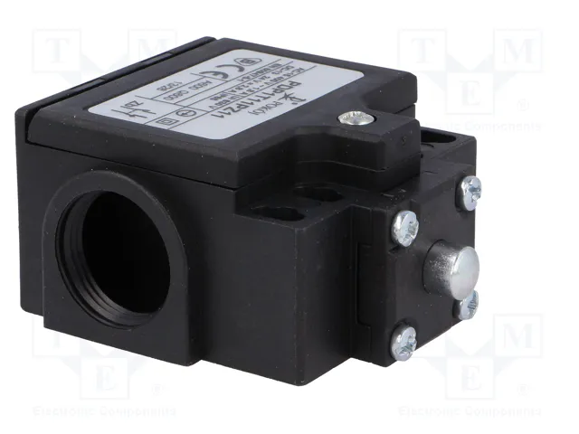 POKÓJ Interruptor de fin de carrera con espárrago de Ø8mm, NO + NC, 10A