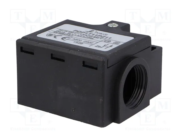 POKÓJ Interruptor de fin de carrera con espárrago de Ø8mm, NO + NC, 10A