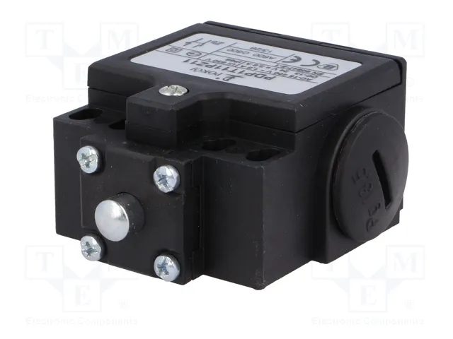 POKÓJ Interruptor de fin de carrera con espárrago de Ø8mm, NO + NC, 10A
